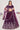 Purple Color Sangeet Wear Marvellous Embroidered Georgette Lehenga