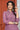 Party Wear Lavender Color Rayon Fabric Embroidery Work Long Kurti With Pant