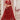 Embellished Sequins Work On Net Fabric Sangeet Wear Readymade Lehenga In Red Color