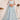 Light Cyan Color Sangeet Wear Net Fabric Flamboyant Embroidered Lehenga