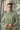 Digital Print Festive Wear Pakistani Suit In Pure Muslin Fabric Sea Green Color