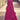 Vartika Singh Rani Color Fashionable Readymade Gown With Shrug In Chinon Silk Fabric