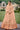 Peach Color Sangeet Wear Lehenga With Wonderful Embroidered Work In Net Fabric
