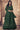 Embroidered Georgette Dark Green Sharara Top Lehenga