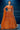 Organza Fabric Function Wear Orange Color Printed Work Designer Lehenga