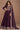 Shamita Shetty Classic Wine Color Gown With Dupatta In Art Silk Fabric