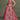 Silk Fabric Rani Color Embroidered Readymade Lehenga Choli