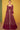 Eugeniya Belousova Art Silk Red Color Stylish Readymade Gown With Dupatta