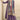 Purple Color Embroidered Readymade Pakistani Palazzo Suit In Chinon Fabric