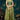 Digital Print Chinon Floor Length Gown In Green