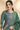 Cotton Fabric Grey Embroidered Festive Wear Readymade Straight Cut Suit