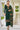 Entrancing Georgette Fabric Embroidered Palazzo Suit In Dark Green Color