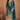 Embellished Teal Color Chinon Fabric Readymade Palazzo Suit