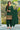 Radiant Dark Green Color Georgette Fabric Embroidered Patiala Suit