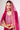 Rani Color Festive Wear Embroidered Salwar Suit In Velvet Fabric