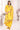Satin Georgette Fabric Patiala Suit In Yellow Color With Embroidered Work