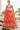 Himanshi Parashar Georgette Fabric Orange Color Stylish Look Lehenga