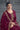 Prachi Desai Burgundy Color Delicate Jacquard Fabric Palazzo Suit