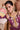 Wine Embroidered Chinon Fabric Readymade Palazzo Salwar Kameez