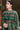 Georgette Fabric Festive Wear Stunning Embroidered Work Salwar Suit In Dark Green Color