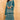 Georgette Fabric Festive Wear Cyan Color Embroidered Sharara Suit