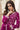 Embroidered Magenta Wedding Wear Readymade Sharara Style Palazzo Salwar Suit In Georgette Fabric