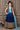Georgette Fabric Engaging Blue Color Embroidered Kids Lehenga Choli