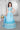 Exclusive Embroidered On Sky Blue Color Georgette Kids Lehenga Choli