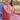 Art Silk Fabric Rani Color Riveting Anarklai Suit With Printed Work