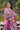 Georgette Fabric Pink Color Excellent Anarklai Suit With Printed Work