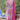 Georgette Fabric Pink Color Excellent Anarklai Suit With Printed Work