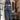 Exclusive Vibrant Blue Color Digital Print Satin Co Ord Set