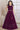 Georgette Fabric Wine Color Graceful Kids Lehenga Choli