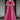 Designer Rani Color Party Style Embroidered Fancy Fabric Readymade Gown