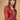 Divine Digital Printed Readymade Art Silk Red Color Gown