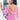 Captivating Pink Color Party Wear Fancy Fabric Printed Long Gown