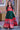 Stylish Green Art Silk Fabric Foil Printed Kids Gown