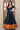 Black Color Jacquard Weaving Adorning Silk Gown