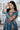 Digital Printed Teal Color Glorious Readymade Gown In Georgette Fabric