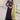 Georgette Fabric Embroidered Work Function Wear Glamorous Long Gown With Dupatta In Purple Color