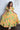 Yellow Color Splash Chinon Fabric Lehenga Choli