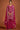 Georgette Sequins Magenta Straight Sharara Suit