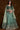 Embroidery Work On Sea Green Art Silk Sangeet Wear Chaniya Choli With Designer Blouse