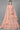 Exclusive Peach Color Thread Embroidered Designer Wedding Wear Net Fabric Lehenga Choli