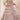 Embroidered Peach Color Bridal Lehenga Choli In Net Fabric