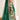 Embroidery Work Net Fabric Bridal Lehenga Choli In Green Color