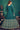 Teal Color Function Wear Embroidered Art Silk Fabric Anarkali Suit