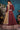 Art Sirk Fabric Sangeet Wear Embroidered Anarkali Suit In Maroon Color