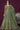 Sea Green Color Embroidered Long Anarkali Salwar Suit In Net Fabric