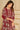 Embroidered Festive Wear Long Straight Cut Dress In Art Silk Fabric Red Color
